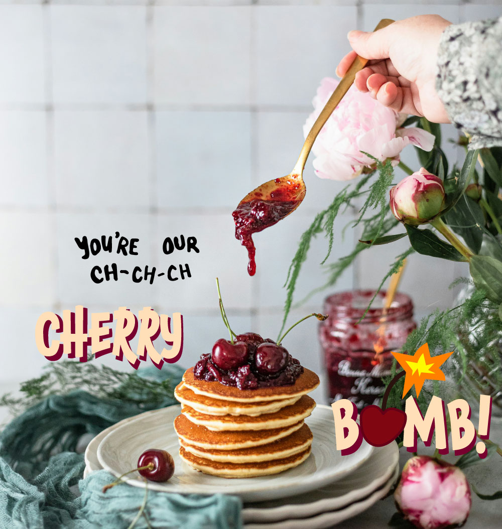 Cherry Bomb Special Pancake